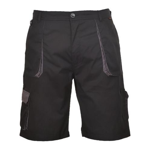 Portwest Texo Contrast Shorts (Black)