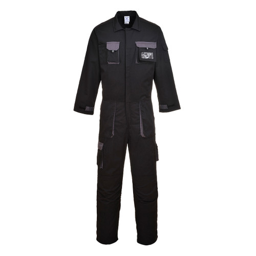 Portwest Texo Contrast Coverall (Black)