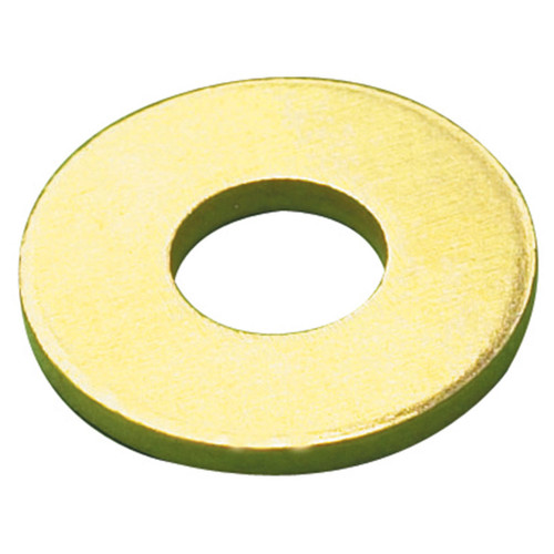 6mm Brass Plain Washer Form A Self Colour BS4320 (Box 1000)