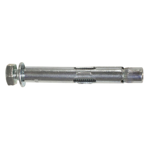 16 x 75mm Loose Bolt Sleeve Anchor (M12-20) Zinc Clear CR3 (Box 25)