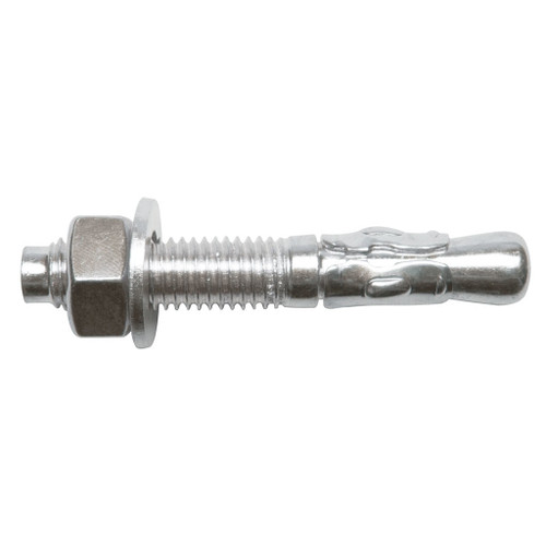 M8 x 50 Through Bolts Zinc White (CR3) 5 um (Box 100)