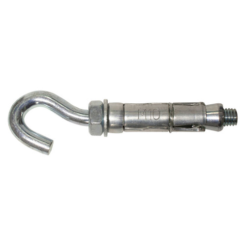 M6 Hook Bolt Shield Anchor Zinc Plated (CR3) (Forged Type) (Box 50)