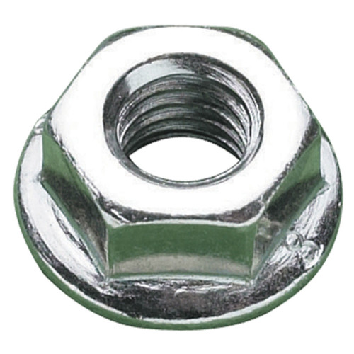 M12 DIN6923 Plain Flange Nut Class 8 Zinc Plated (Box 100)