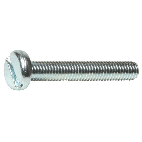 M4 x 6 Ms Slt Pan Machine Screw Zinc Plated DIN 85 (Box 1000)