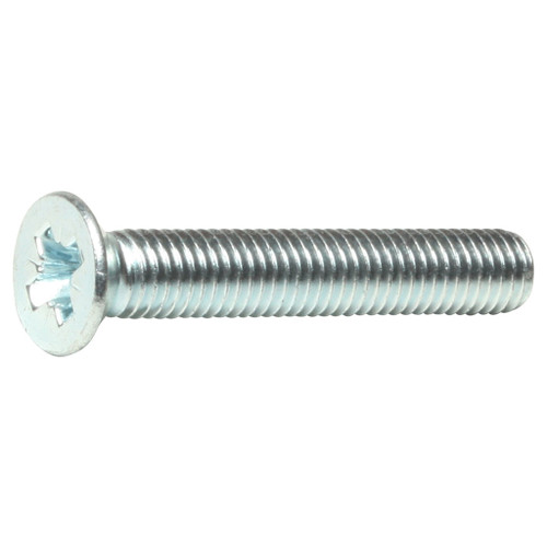 M3 x 12 Ms Pozi Csk Machine Scr Zinc Plated DIN 965 (Box 1000)