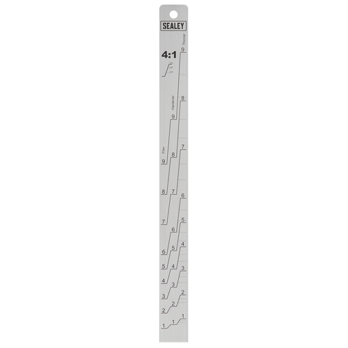 Aluminium Paint Measuring Stick 2:1/4:1 (PA04)