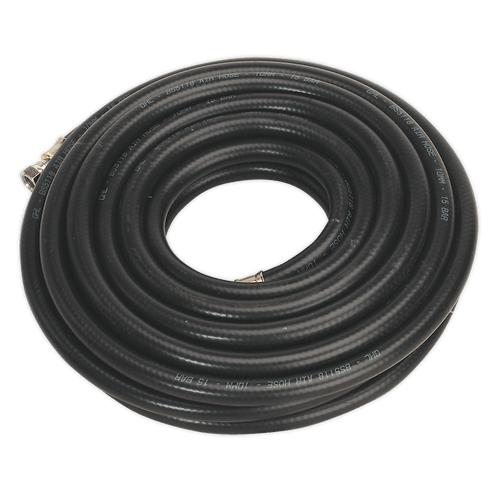 Air Hose 10m x ¯10mm with 1/4"BSP Unions Heavy-Duty (AH10RX/38)