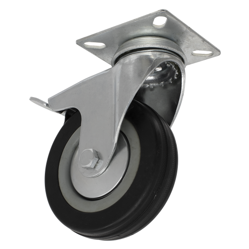 Castor Wheel Swivel Plate with Brake ¯100mm (SCW1100SPL)