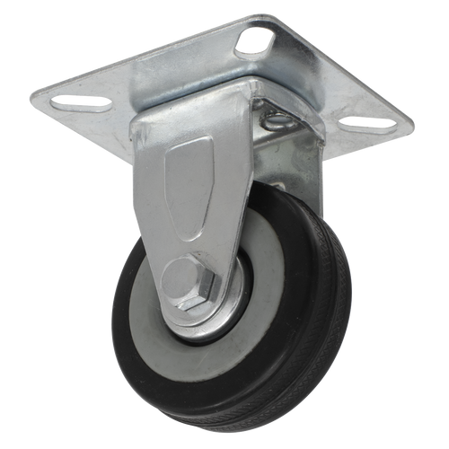 Castor Wheel Fixed Plate ¯50mm (SCW150FP)