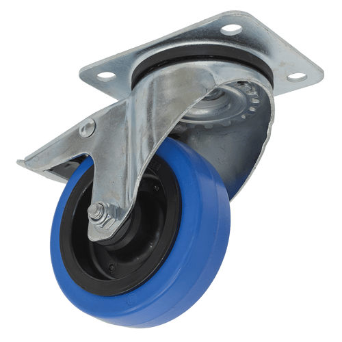 Castor Wheel Swivel Plate with Total Lock ¯100mm (SCW3100SPL)