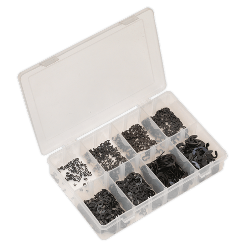 E-Clip Retainer Assortment 800pc Metric (AB012ER)