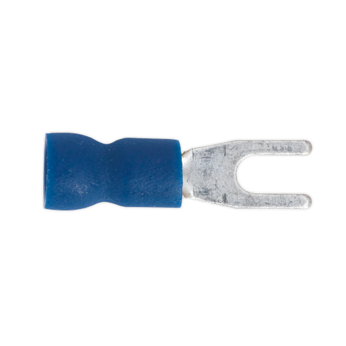 Easy-Entry Fork Terminal ¯3.7mm (4BA) Blue Pack of 100 (BT13)