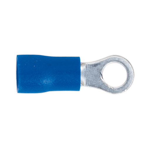 Easy-Entry Ring Terminal ¯4.3mm (4BA) Blue Pack of 100 (BT24)