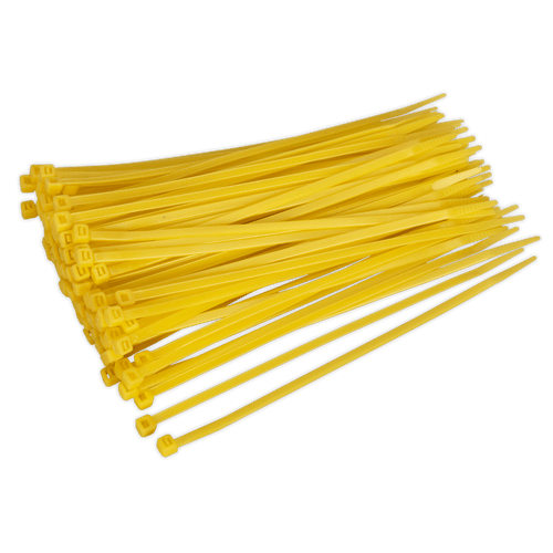 Cable Tie 200 x 4.4mm Yellow Pack of 100 (CT20048P100Y)