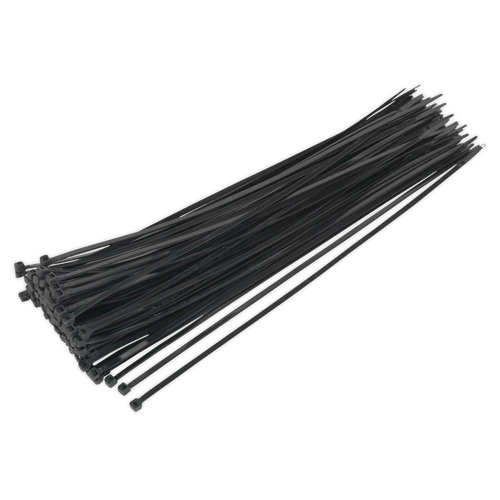 Cable Tie 380 x 4.8mm Black Pack of 100 (CT38048P100)