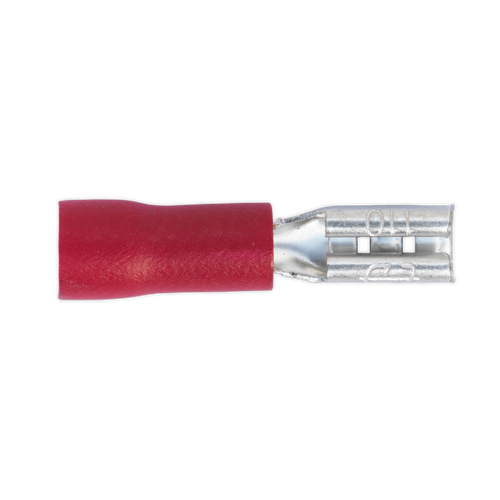 Push-On Terminal 2.8mm Female Red Pack of 100 (RT19)