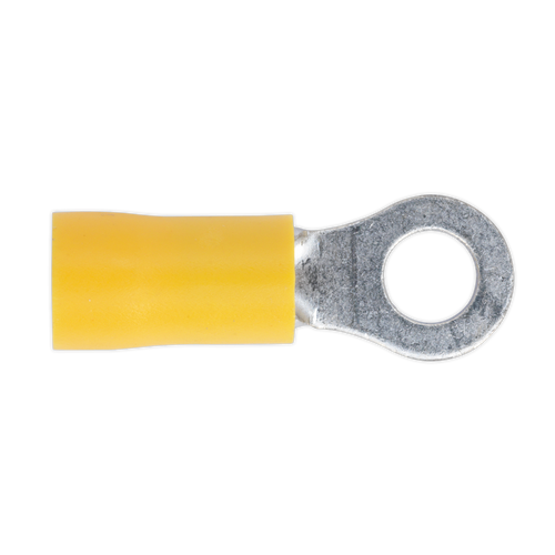 Easy-Entry Ring Terminal ¯5.3mm (2BA) Yellow Pack of 100 (YT18)