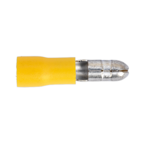 Bullet Terminal ¯5mm Yellow Pack of 100 (YT21)