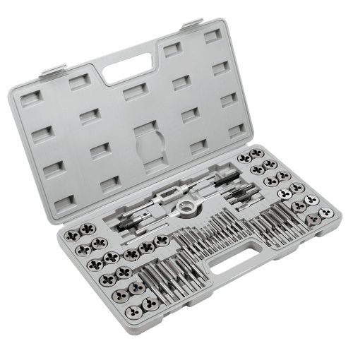 Sealey Tap & Die Set Metric & Imperial 60pc