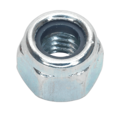 Nylon Locknut M6 Zinc Pack of 100 (NLN6)