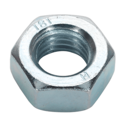 Steel Nut DIN 934 - M14 Zinc Pack of 25 (SN14)