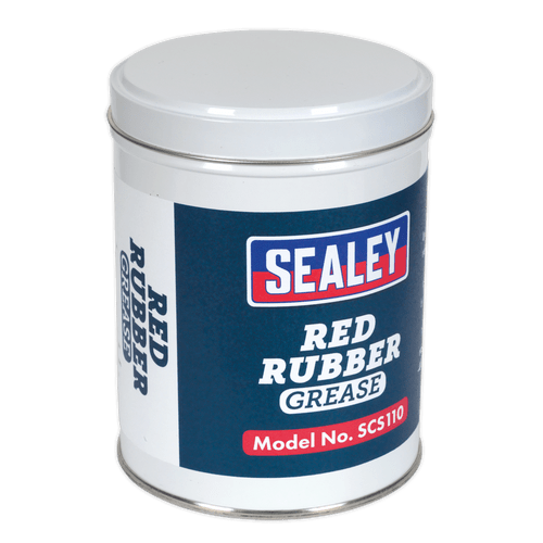 Red Rubber Grease 500g Tin (SCS110)