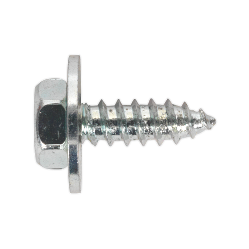Acme Screw with Captive Washer #8 x 1/2" Zinc Pack of 50 (ASW812)