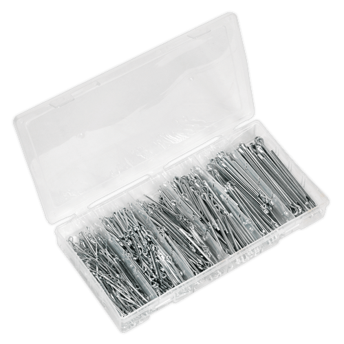 Split Pin Assortment 555pc Small Sizes Imperial & Metric (AB001SP)