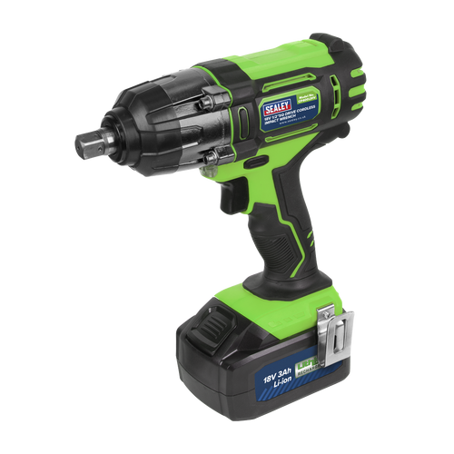 Cordless Impact Wrench 18V 3Ah Lithium-ion 1/2"Sq Drive Hi-Vis (CP400LIHV)