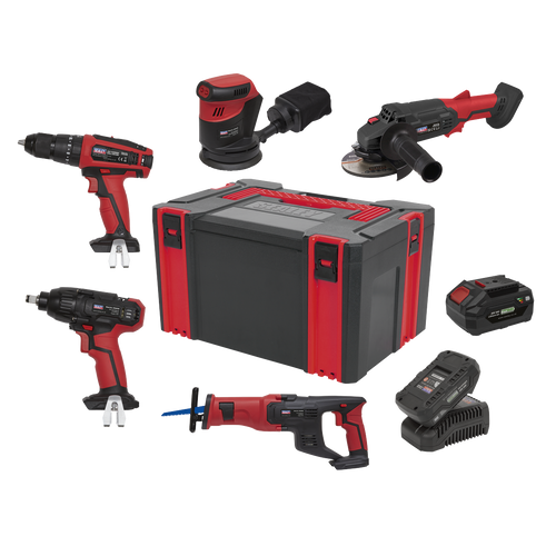 SV20 Series 5 x 20V Cordless Tool Combo - 2 Batteries (CP20VCOMBO2)