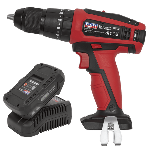 Hammer Drill/Driver Kit ¯13mm 20V 2Ah Lithium-ion (CP20VDDKIT1)