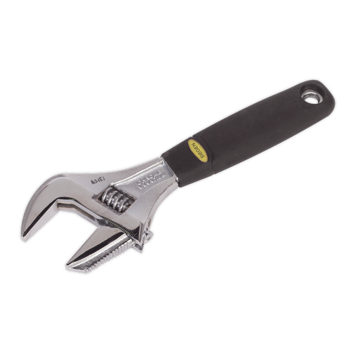 Adjustable Wrench with Extra-Wide Jaw Capacity 200mm (S0854)