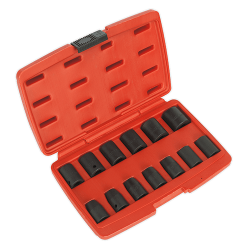 Impact Socket Set 13pc 1/2"Sq Drive Metric (AK5613M)