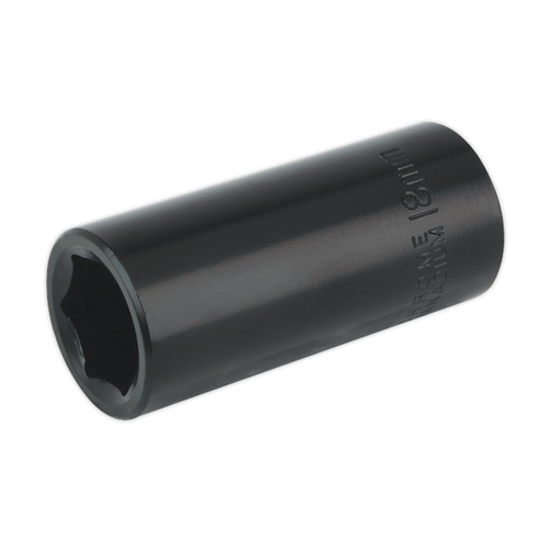 Impact Socket 18mm Deep 3/8"Sq Drive (IS3818D)