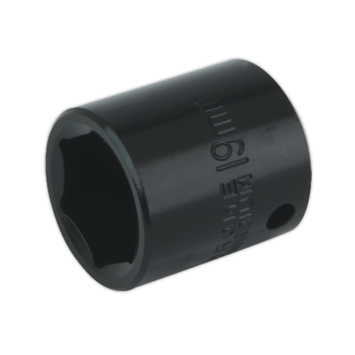 Impact Socket 19mm 3/8"Sq Drive (IS3819)