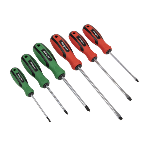 Soft Grip Screwdriver Set 6pc (S0615)