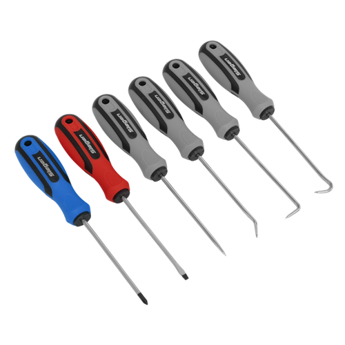 Sealey Mini Pick & Screwdriver Set 6pc (S0774)