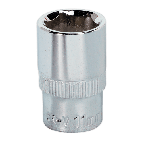 WallDrive¨ Socket 11mm 1/4"Sq Drive Fully Polished (SP1411)