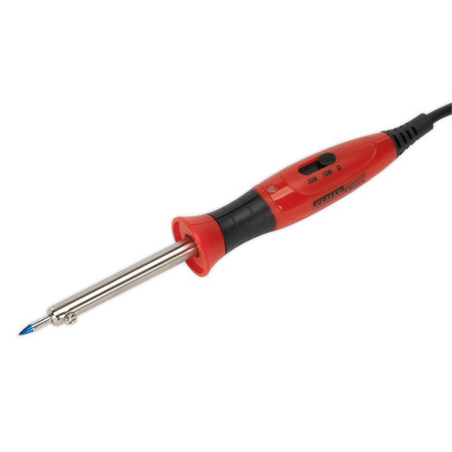 Professional Soldering Iron with Long-Life Tip Dual Wattage 15/30W/230V (SD1530)