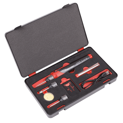 Lithium-ion Rechargeable Soldering Iron Kit 30W (SDL11)