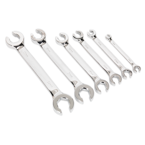 Flare Nut Spanner Set 6pc Metric (S0767)