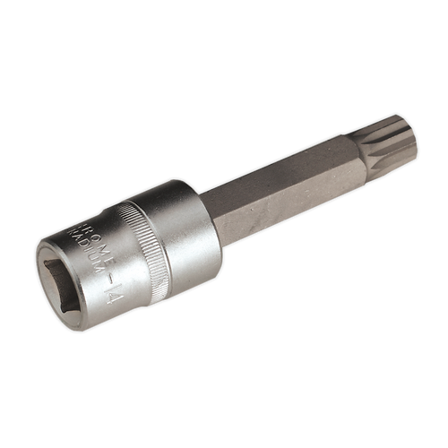 Spline Socket Bit M14 Long 1/2"Sq Drive (AK5531)