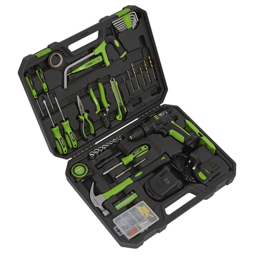 Tool Kit with Cordless Drill 101pc (S01224)