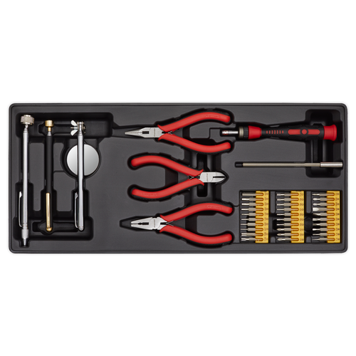 Tool Tray with Precision & Pick-Up Tool Set 38pc (TBT17)