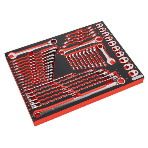 Tool Tray with Specialised Spanner Set 44pc (TBTP11)