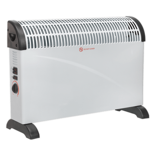 Convector Heater 2000W 3 Heat Settings Thermostat Turbo Fan (CD2005T)