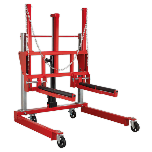 Wheel Removal Trolley 500kg Adjustable Width (W508T)