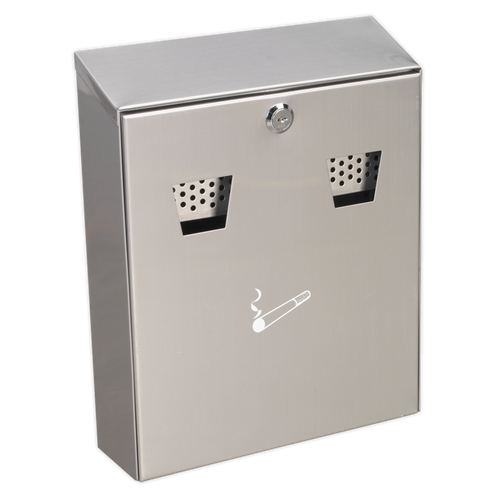 Cigarette Bin Wall Mounting Stainless Steel (RCB02)