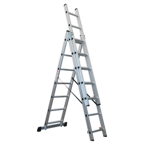 Aluminium Extension Combination Ladder 3x7 EN 131 (ACL307)
