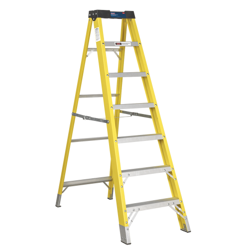 Fibreglass Step Ladder 6-Tread EN 131 (FSL7)